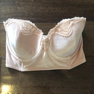 VS corset strapless bra
